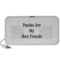 Las pandas son mis mejores amigos iPod altavoz