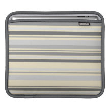 Las rayas retras del vintage modelan #8 - manga de fundas para iPads