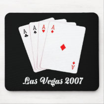 Las Vegas 2007 "4 Aces" Mousepad by vegasdusoleil Las Vegas 2007 "4 Aces" Mousepad