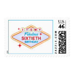 Las Vegas 60th Birthday Stamps