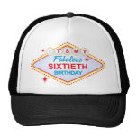 Las Vegas 60th Birthday Trucker Hat