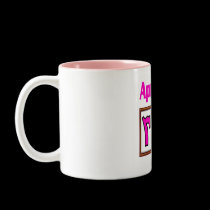 Las Vegas 777 April Fool Two Tone HOT PINK Mug by vegasdusoleil Las Vegas 777 April Fool Two Tone HOT PINK Mug