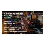 Las Vegas at Night Business Card