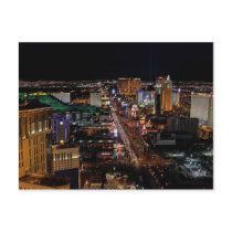 Las Vegas at Night Post Card