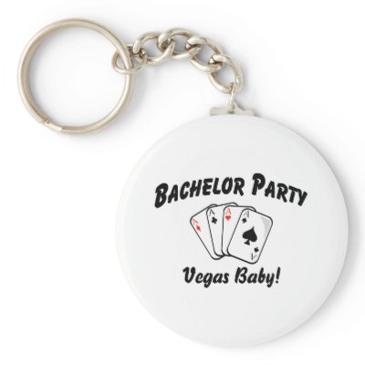 Las Vegas Bachelor Party Keychains
