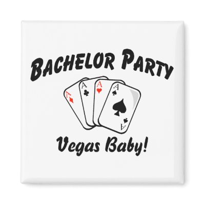 Las Vegas Bachelor Party Refrigerator Magnets