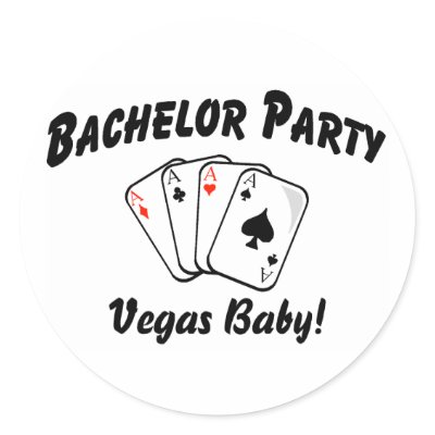Las Vegas Bachelor Party Sticker
