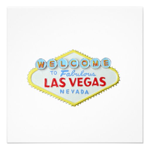 Las Vegas Bachelor Party with Showgirl Art Custom Invitation