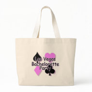 Las Vegas Bachelorette Party Card Suits bag