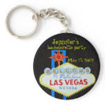 Las Vegas Bachelorette Party Favor Key Chain