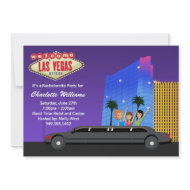 Las Vegas Bachelorette Party Invitation invitation
