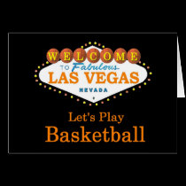 Las Vegas Basketball get together Card