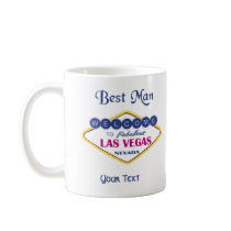 Las Vegas Best Man Mug