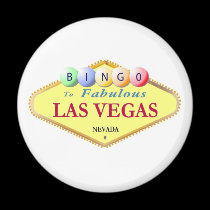 Las Vegas Bingo Magnet