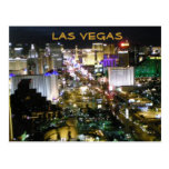 Las Vegas Boulevard at Night Post Cards