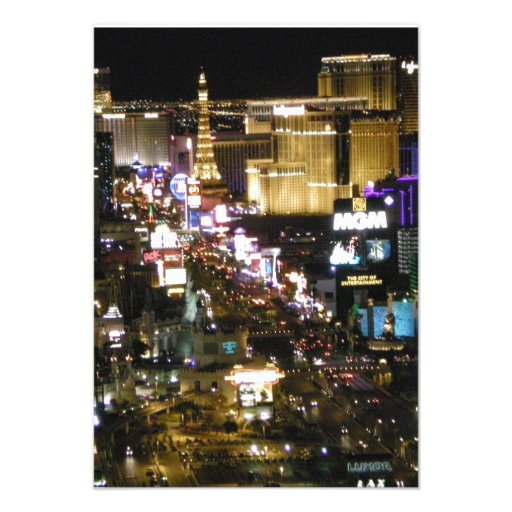 Las Vegas Boulevard Casino Birthdays Parties 21st Custom Announcements