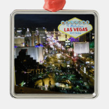 Las Vegas Boulevard Pendant Christmas Ornaments