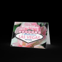 Las Vegas Bridal Shower Card Flower 3