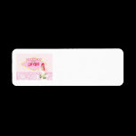 Las Vegas Bridal Shower Label labels