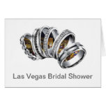 Las Vegas Bridal Shower "RINGS" Card