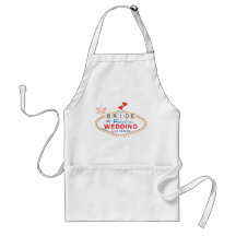 Las Vegas Bride Aprons