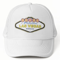 Las Vegas BRIDE Brown Polka Dots Cap hats by vegasdusoleil Las Vegas BRIDE Brown Polka Dots Cap hats