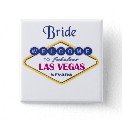 Las Vegas Bride Button