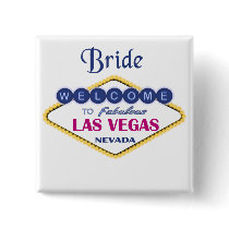 Las Vegas Bride Button