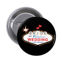 Las Vegas Bride Buttons