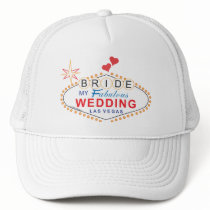 Las Vegas Bride Cap Hat