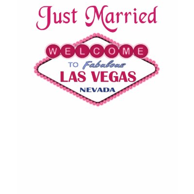 Las Vegas Bride - Just Married Tee