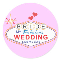 Las Vegas Bride stickers