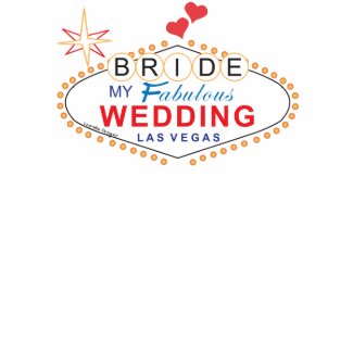 Las Vegas Bride T-shirt shirt