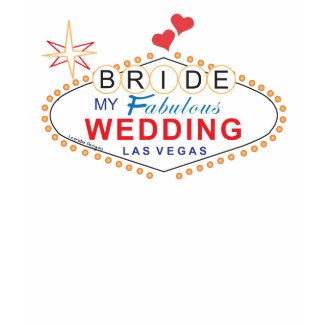 Las Vegas Bride T-shirt shirt