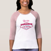 Las Vegas Bride t-shirts
