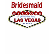 Las Vegas Bridesmaid NEW Deep Red Color T-Shirt! shirt