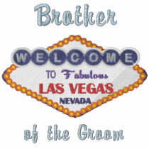 Las Vegas - Brother of the Groom embroidered shirts