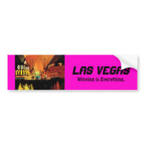 Las Vegas Bumper Sticker bumper stickers by RickDouglas Las Vegas Bumper Sticker bumper stickers