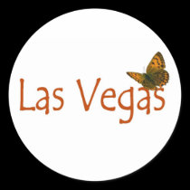 Las Vegas Butterfly Stickers