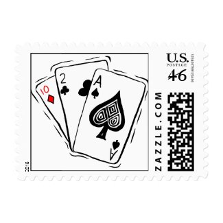 Las Vegas Card Deck stamp