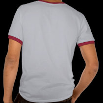 Las Vegas Cartoon Ringer T Shirt