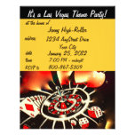 Las Vegas Casino Theme Party Announcements