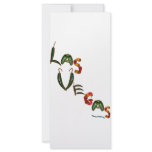 Las Vegas Chili Peppers Custom Rack Card