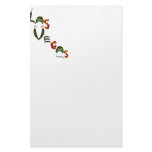 Las Vegas Chili Peppers Customized Stationery