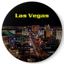Las Vegas Colossal Button