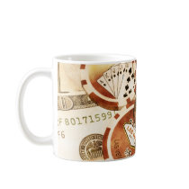 Las Vegas Currency Coffee Mugs