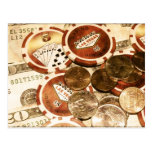 Las Vegas Currency postcards