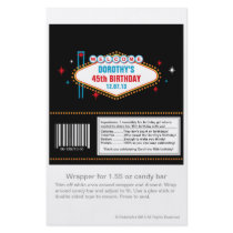 Las Vegas Custom Candy Wrappper flyers