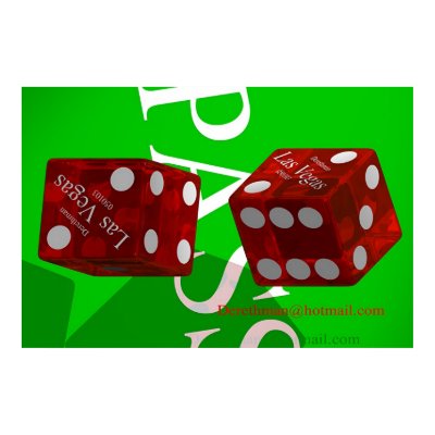 Las Vegas Dice II (print) by Derethman