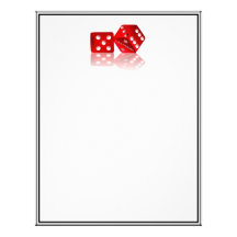 Las Vegas Dice Letterhead Design